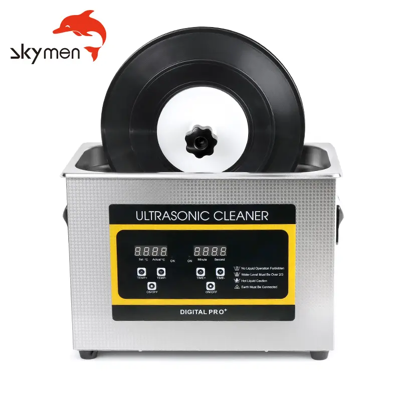 Skymen 6.5L 1.7gal Cleaning Lp Reinigingsmachine Vinyl Record Ultrasone Reiniger Voor Koop Injector Ce Fcc Rohs