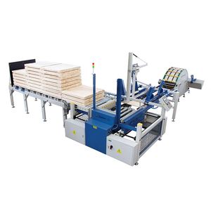 Sf8010 Maquinaria de carpintería Auto Madera Paleta Bloque Apilador Máquina apiladora - Product Image 1