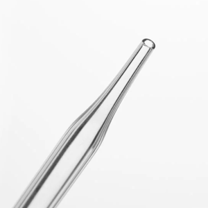 Labor Boro silikat glas pipetten Gummi Straight Head Dropper Babbitt Pasteur Pipette in 9CM/10cm/12cm/15cm/18cm/20cm/25cm Größen - Product Image 2