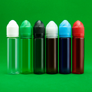 30ml 40ml 50ml 60ml 70ml 75mlドロップ空の再利用されたLDPEボトルプラスチックドロッパー折りたたみ式カバー安全キャップ付き液体ボトル