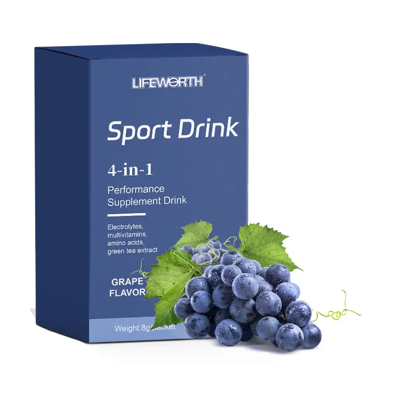 Lifeworth suplemen olahraga minuman elektrolit energi bagus untuk produsen GMP produk buatan khusus minuman dan hidrasi