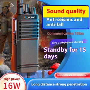 One-Button <strong>Radio</strong> Frequency <strong>Intercom</strong> with Intelligent Voice Announcement Walkie Talkie Product - Product Image 5