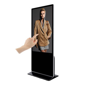 Uso interno Android 43 49 55 pollici LCD pubblicità chiosco interattivo Touch Screen piano in piedi rete Digital Signage - Product Image 6