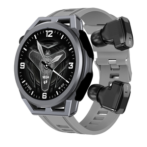 N18 BT TWS 2025 Fitness Tracker uyku monitör ile akıllı saat yeni varış 2-in-1 kablosuz kulaklık IP67 su geçirmez TFT ekran - Product Image 1