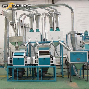 Bir kayıpta 100t/d ticari mısır grit yapma makinesi mısır unu freze makinesi mısır freze tesisi düşük maliyetli - Product Image 2