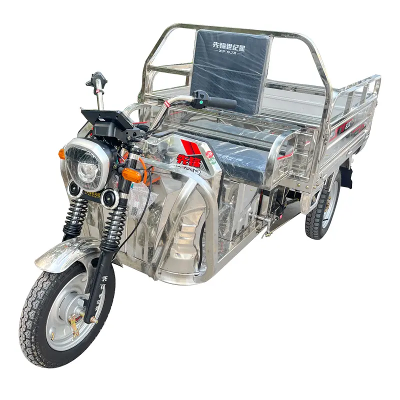 Schwerlast-Elektro-Ladungsverkehrs-Tricycle 3000 W Motor 3-Räder Elektro-Dreirad für Erwachsene