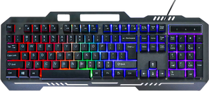 Retroilluminato LED meccanico tastiera mouse combo su misura teclado cablato USB gaming OEM Regno Unito russo ABNT2 tastiera del computer per giocatore - Product Image 2