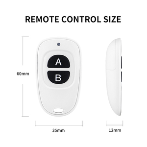 Mini-Empfänger 433MHz Fernbedienung Garagentor RF Wireless LED-Streifen Licht Umgebungs lampe Tor Elektrisches Schloss Auto Modifikation - Product Image 4