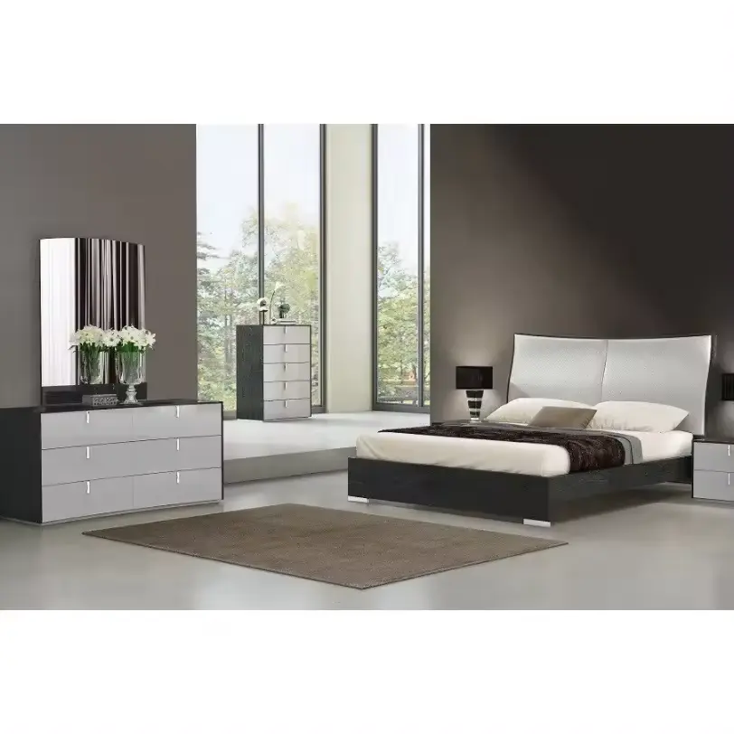 Set di letti con plateau in stile moderno Liye mobili per camera da letto, 5 Set di letti con plateau,