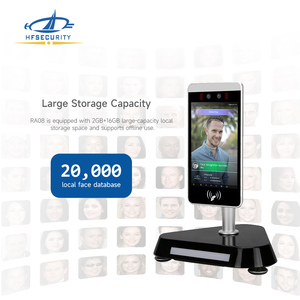 HFSecurity RA08 persone calde NFC che contano il riconoscimento del volto di controllo di accesso alle presenze con doppia fotocamera - Product Image 5