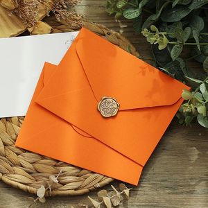 Sang Trọng Cao Cấp 250gsm Thẻ Giấy Phong Bì Dập Nổi Thiết Kế Vàng Dập Nóng Biểu Tượng Tùy Chỉnh Cho Quà Tặng Bao Bì Cảm Ơn Bạn Thư - Product Image 3