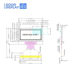 SSD1315 da 0.96 pollici oled 128x64 mini display oled SPI/I2C interfaccia - Product Image 6