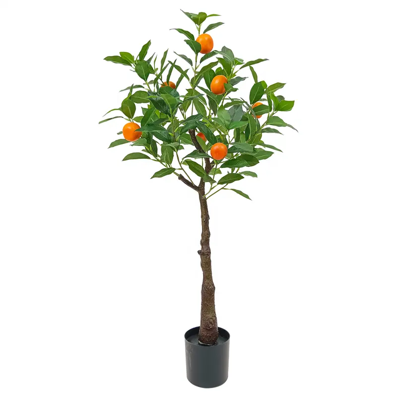Eco friendly artificiale arancio limone pianta di albero di mele di plastica Indoor decorativo albero da frutto per interni all'aperto