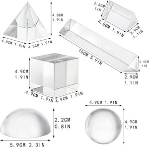 Tetto ottico prisma K9/BK7 materiale per modificare l'orientamento dell'immagine di vetro ottico rifrattivo tre prisma Paul prisma - Product Image 3