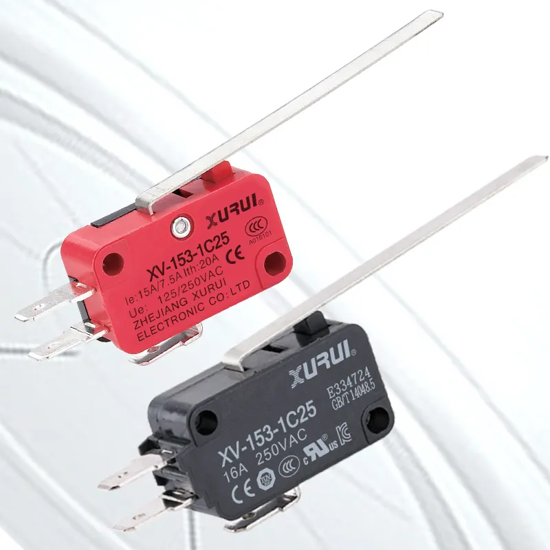 Honeywell micro switch V15 series, microinterruptor de acción a presión en miniatura