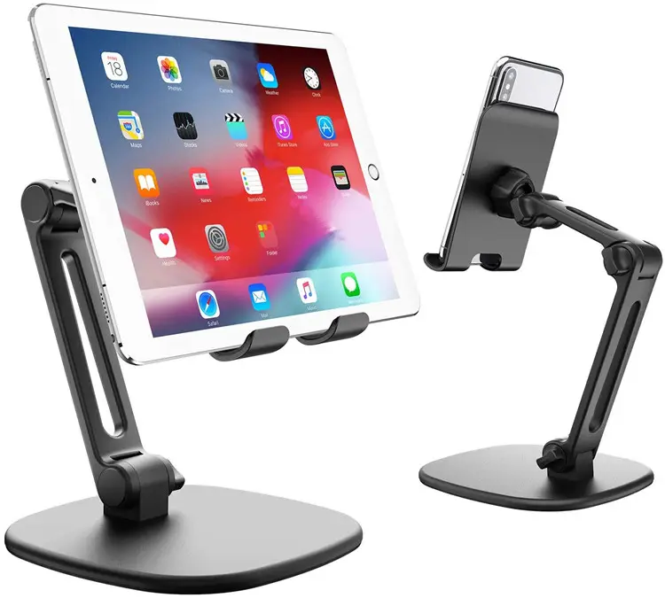 Suporte Do Telefone Móvel Universal Suporte de mesa para Tablet e Smartphone Mount Suporte para iPad Titular Stand Portátil