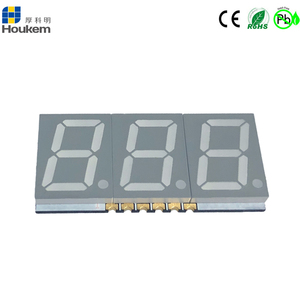 <strong>Common</strong> <strong>Cathode</strong> Gray Surface Blue 0.39&quot; 3 Digit <strong>Led</strong> 7 Segment Smd Smt Display - Product Image 5