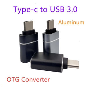 High Quality Portable Mini <strong>USB</strong>-C Type C Male <strong>to</strong> <strong>USB</strong> a 3.0 Female Adapter OTG Converter - Product Image 3