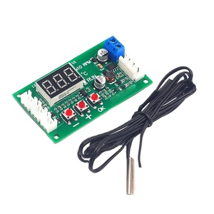 DC12-48V 5Aデジタルディスプレイ4線PWMファン温度コントローラー速度コントローラーECEBM - Product Image 1