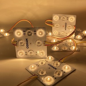 Double CCT PCBA CW 90 CRI 24V Cool + Warm White <strong>Dual</strong> Color Temperatures LED Module CRI90 2700K-6500K Diffused <strong>Reflection</strong> 90Ra - Product Image 2