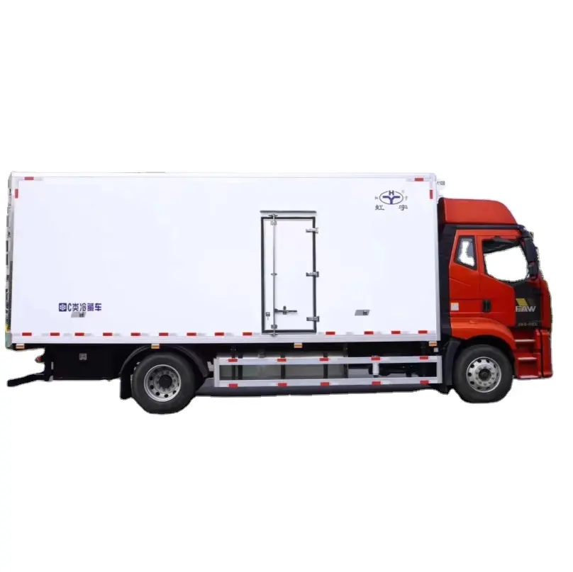FAW 6.8 metri furgone Box camion refrigerato 10 tonnellate capacità di carico camion frigorifero