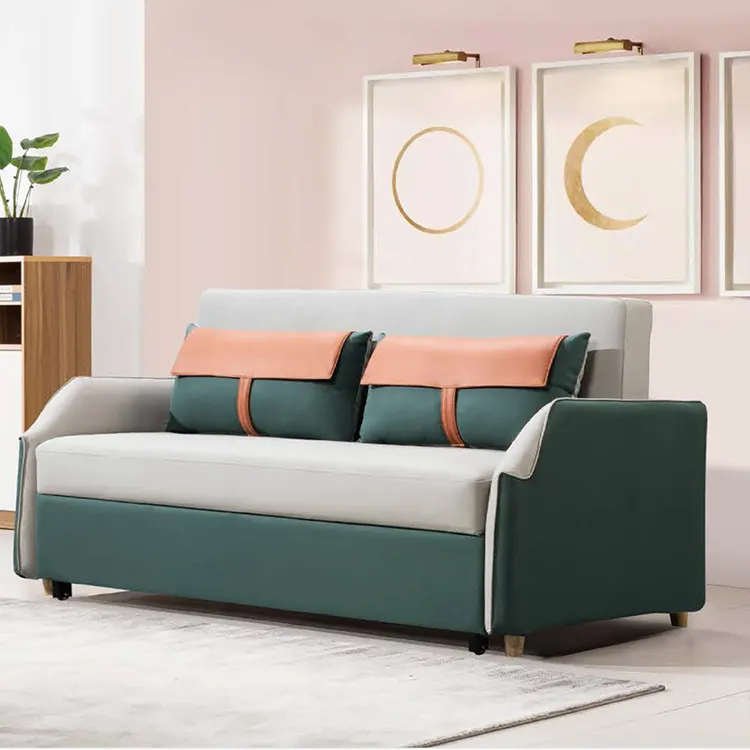 Mobili in stile americano personalizzati di alta qualità casa divano a due posti divano pieghevole divano letto
