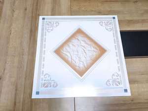 ร้อนขาย595ตารางพีวีซีเพดานพลาสติกเท็จเพดานบอร์ดพีวีซี - Product Image 3