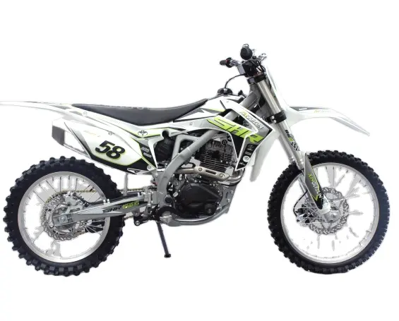 Motor de carreras de Dirt bike250cc kew s enduro, doble disco, personalizado, oem, potente, a gas, barato