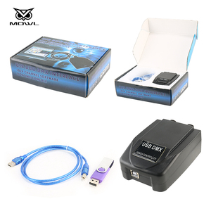 USB DMX Schnittstelle Signal dekodiert für 1024CH Software DMX Lichtregler