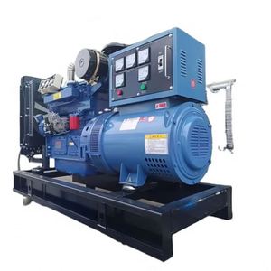 Alternador Stamford de marco abierto, generador de energía de CC de frecuencia de 60Hz con motor de un solo frío, modelo 10kw, potencia nominal trifásica" - Product Image 4