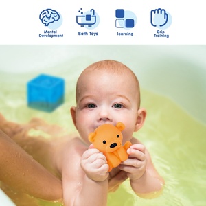 Baby Squeeze Toy Early Education Toy Number Animal <strong>Pattern</strong> Silicone <strong>Building</strong> <strong>Blocks</strong> Stacking Soft Rubber <strong>Blocks</strong> Set - Product Image 5
