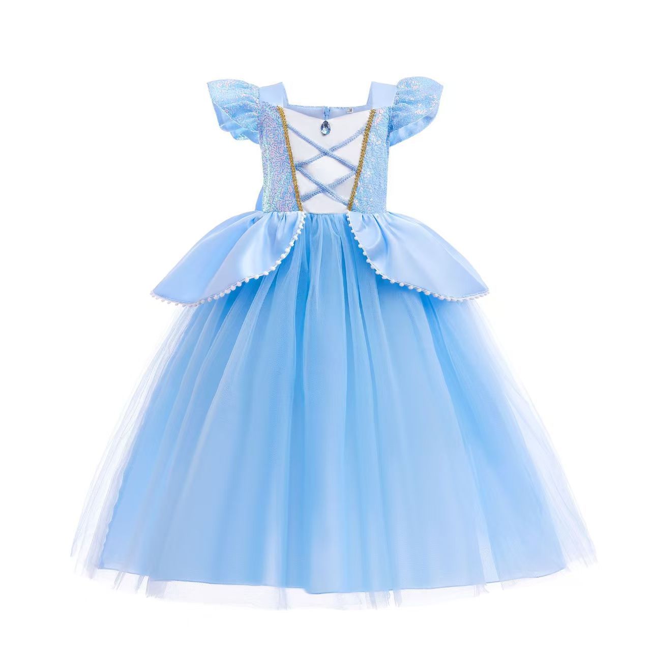 AL058-W Robe bleue