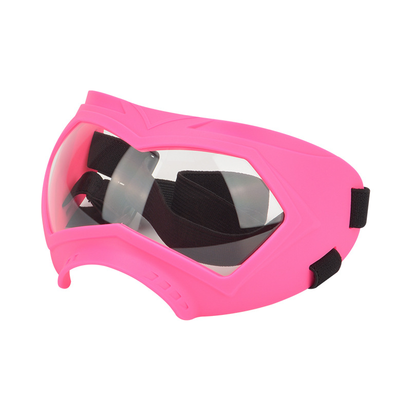 Pink frame transparent lens