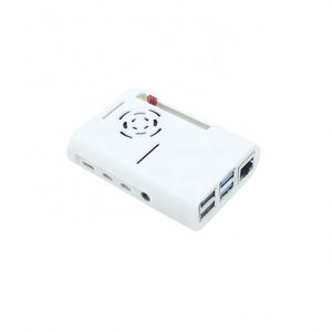 Nuovo adatto per Raspberry Pi 4 custodia protettiva in plastica nero bianco trasparente per adatto a Raspberry Pi 4 modello B - Product Image 4