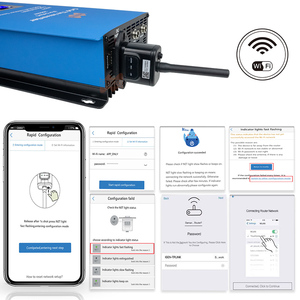 Mars Rock 1000W 24V 48V 110V 220V MPPT Năng Lượng WIFI Micro Mini Kit Bộ Hạn Chế Năng Lượng Gió Máy Phát Điện Tuabin Trên Lưới Tie Biến Tần - Product Image 4
