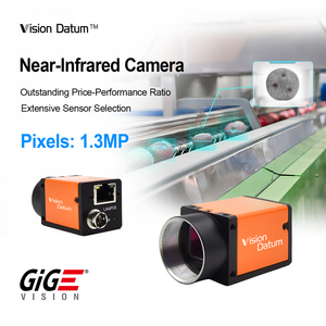 400-1100nm 1.3MP 75fps PYTHON1300 Cámara robot Gige CMOS de alta velocidad Cámara NIR de obturador global para inspección visual - Product Image 1