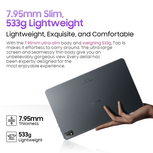 2024 yeni Blackview Tab 16 11 inç 8GB + 256GB,Android 12 Unisoc T616 Octa çekirdek 1.8GHz küresel sürüm desteği Google oyun - Product Image 3