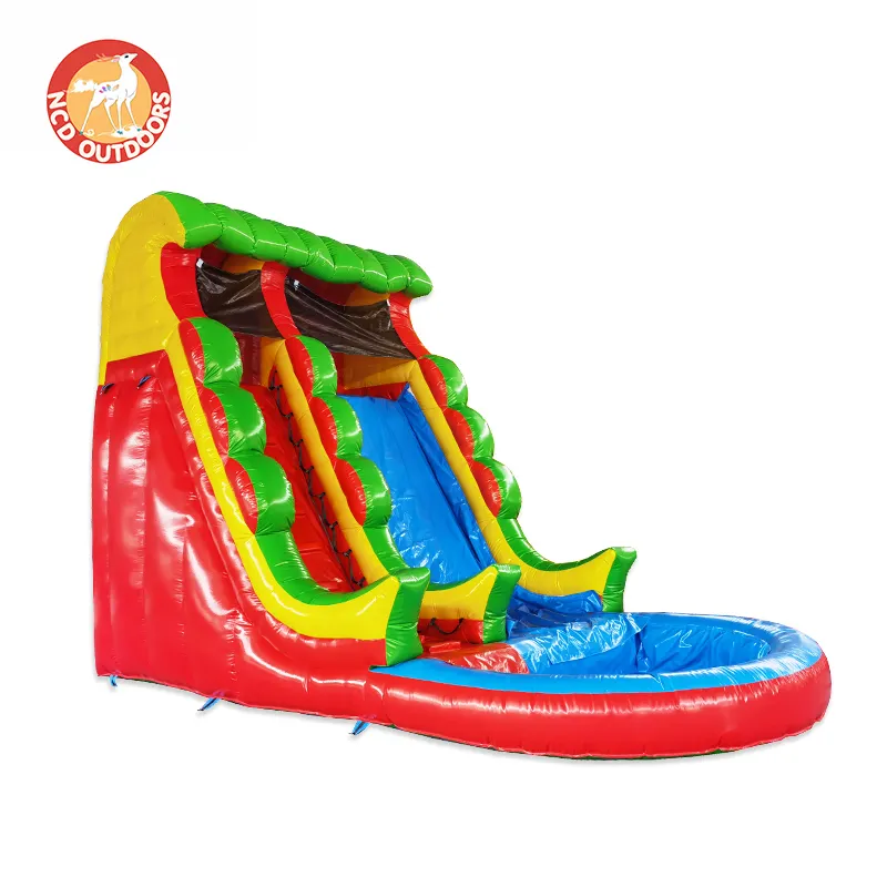 Treetop Blowup Waterslide For Sle Small Pirateship Inflatable Slide Wild Rapids Triple Lindy Dry Double Dual Lane