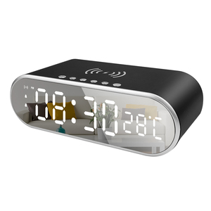 New Digital Clock Wireless <strong>Charger</strong> Smart Three-in-<strong>one</strong> 15W Alarm Clock Wireless Charging Multi-function Calendar Temperature - Product Image 2