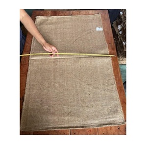 Özelleştirilmiş boyutu jüt çuval torba çuval bezi Hessian İpli Gunny çuval çanta hediye kakao fasulye torbalar için BD - Product Image 5