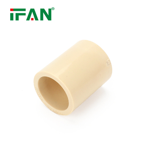 IFAN可靠的DIN <span class=keywords><strong>CPVC</strong></span>管件20毫米25毫米水暖PVC配件出售米色塑料PVC配件