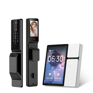 2025 nuevo Tuya Smart Life BLE MESH Gateway solución de automatización del hogar inteligente de 3,5 pulgadas interruptores de pared de pantalla táctil inteligente basados en Wifi