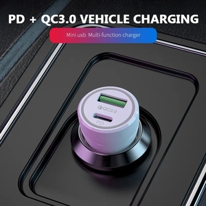 PD USB C Car <strong>Charger</strong> Quick Charge 3.0 15W <strong>38W</strong> Fast Charging for iPhone 14 13 12 XS X XR QC3.0 Type C Phone <strong>Charger</strong> - Product Image 3