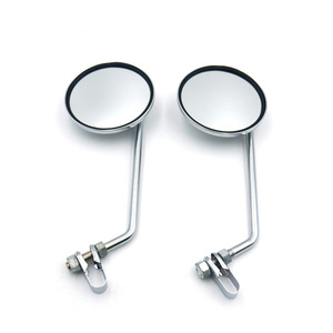 Chất lượng cao cấp cổ điển Retro xe đạp xe đạp phía sau xem gương Vòng 3 "tay lái Chrome - Product Image 2