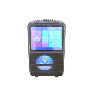 Diamond Factory Price 10 Inch Woofer Android Smart System Portable Karaoke Machine Wireless <strong>Speaker</strong> with 14.1 Inch Touch Screen - Product Image 3