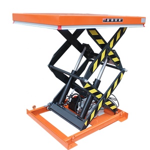 Stationary Hydraulic Scissor Lift <strong>for</strong> <strong>Loading</strong> <strong>and</strong> <strong>Unloading</strong> Containers Heavy Working <strong>Platform</strong> - Product Image 5