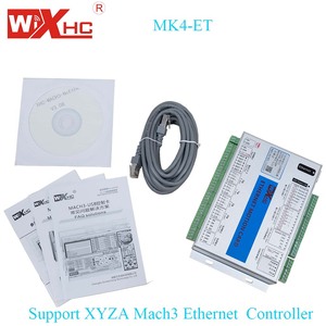Tarjeta de control de movimiento Mach3 de 4 ejes MK4 Ethernet LAN Breakout Board CNC Controller para la venta - Product Image 2