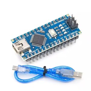 Nano V3.0 ATmega328P 16-MHz-Controller-Karte CH340 Verwendung für Arduino-Treiber Nano verbesserte Version 5-V-Lötplatine mit USB-Kabel