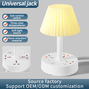 Tira de alimentación universal de PVC 9999U, 3 salidas con 2 USB, enchufe de extensión multifunción para oficina en casa, corriente nominal de 10A - Product Image 2