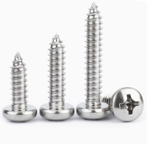 OEM özel mikro dizüstü vidalar M0.8 M1 M1.2 M1.4 M1.7 M2 M2.3 M2.6 M3 PA Phillips paslanmaz çelik Pan kafa kendinden dokunarak M4 M5 - Product Image 4